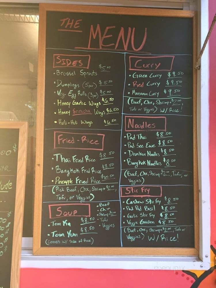 The Lucky Belly - Austin, TX menu_pic