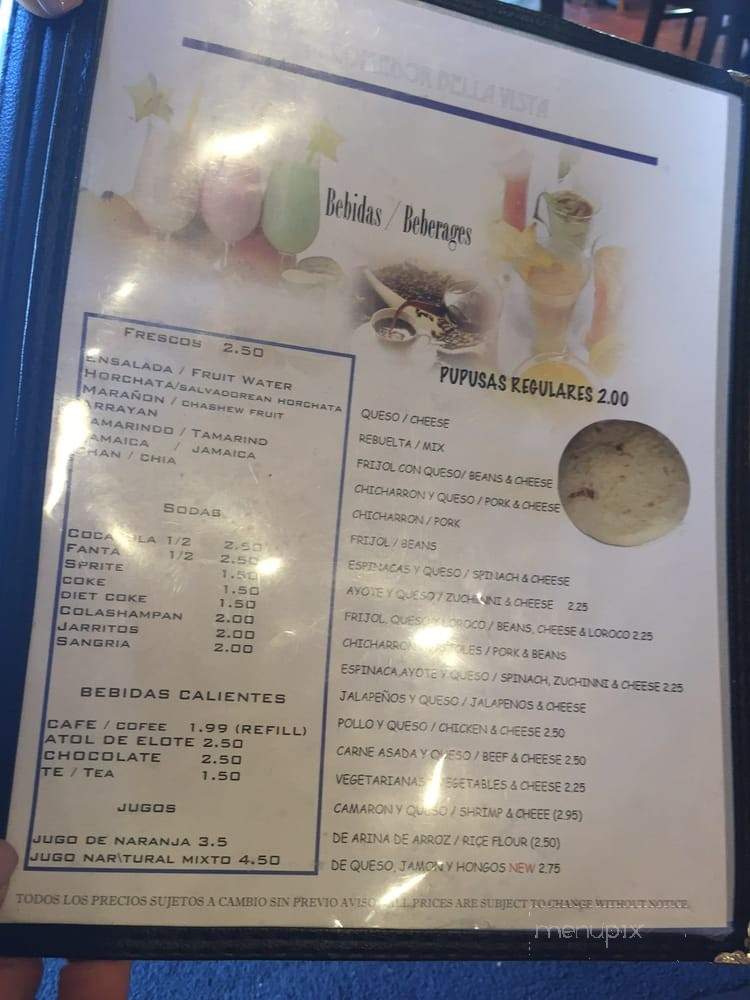 Paseo San Miguel - Los Angeles, CA menu_pic