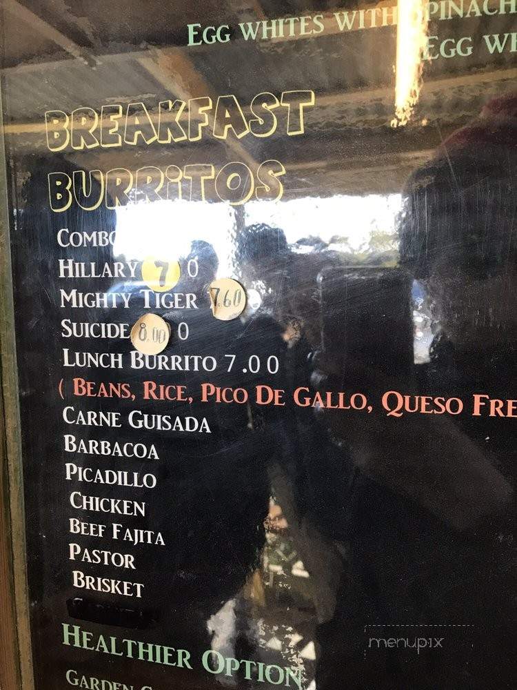 Flores #2 - Dripping Springs, TX menu_pic