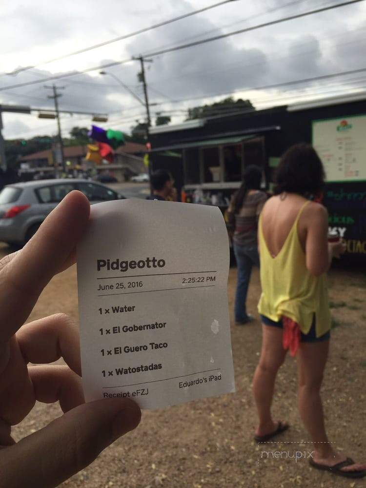 Baja St - Austin, TX menu_pic