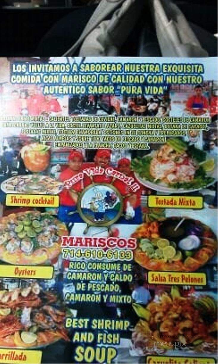 Ruben's Taco y Mariscos - Santa Ana, CA menu_pic