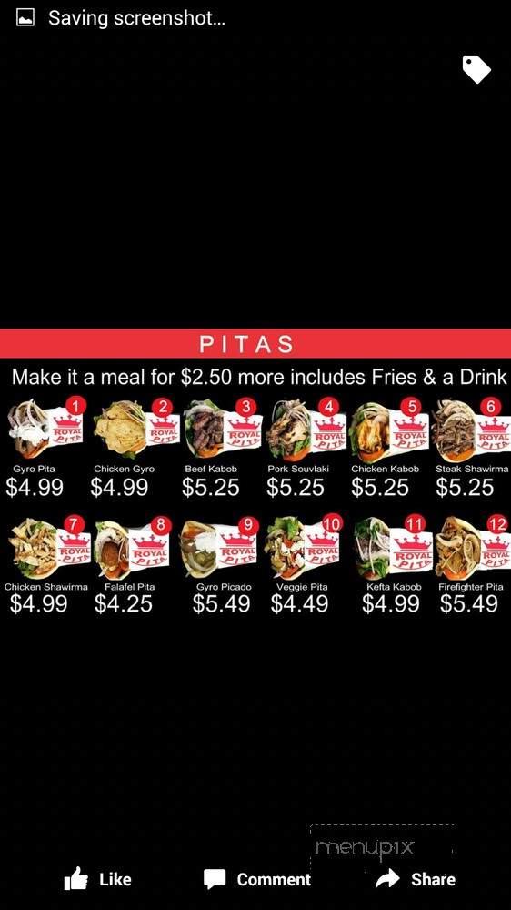 Royal Pita - Phoenix, AZ menu_pic