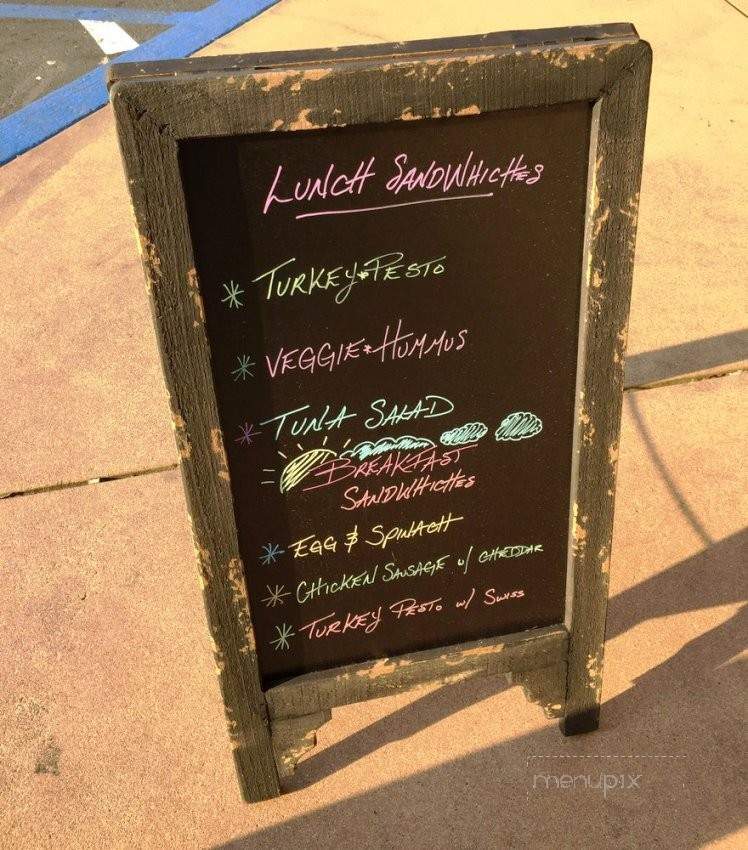Yellow Mug Coffee - Fresno, CA menu_pic