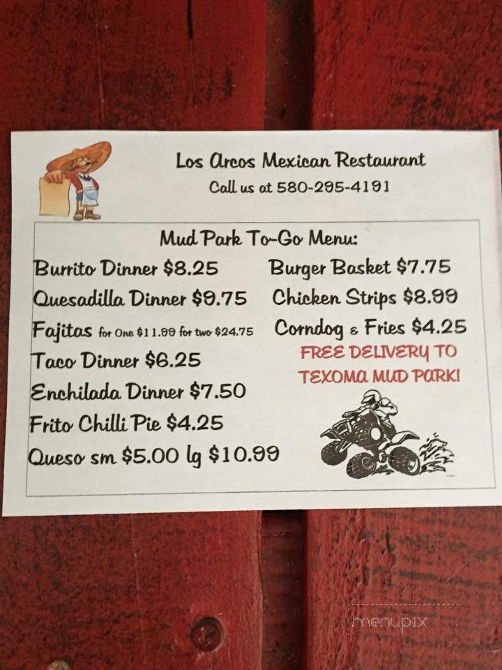 Los Arcos Mexican Restaurant - Bokchito, OK menu_pic