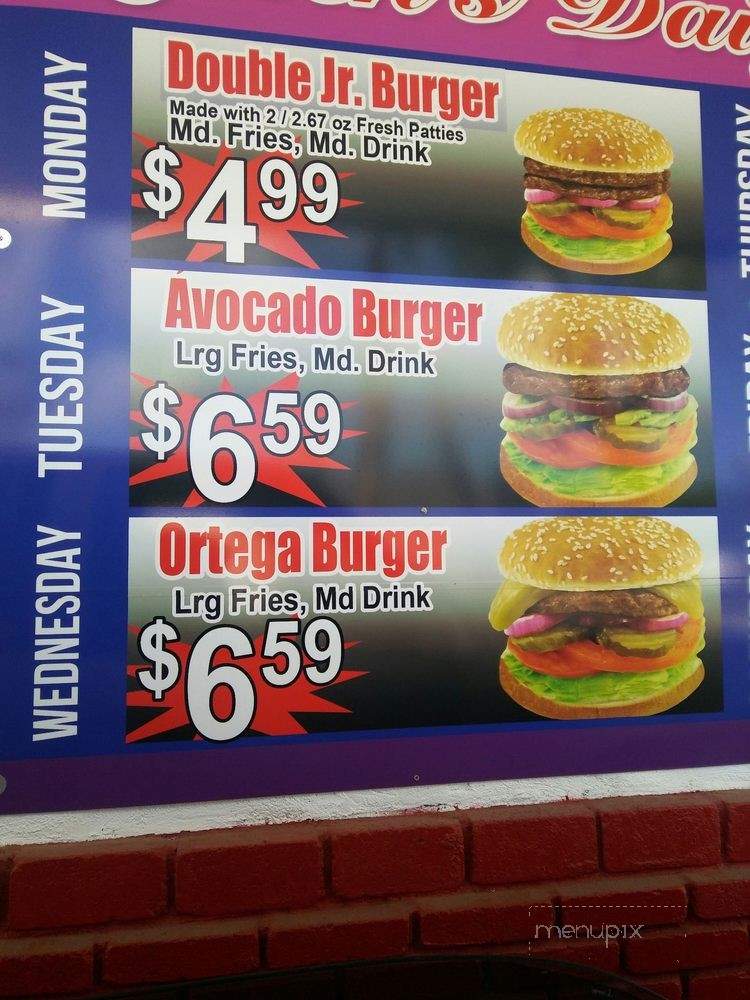 Frosty Queen - Fresno, CA menu_pic