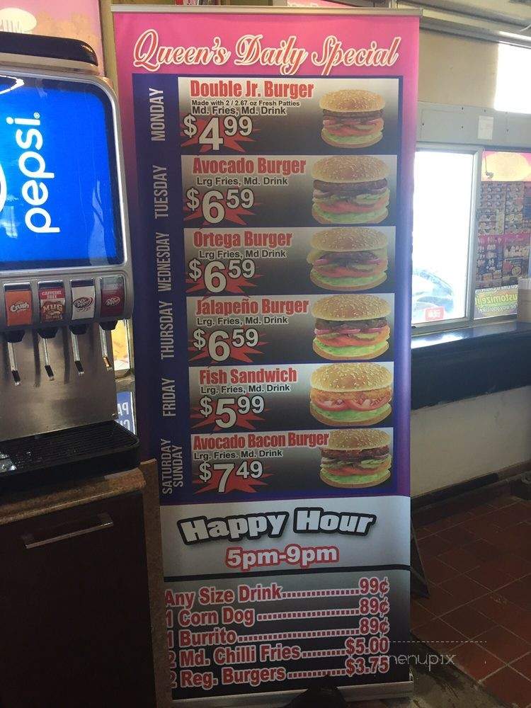 Frosty Queen - Fresno, CA menu_pic