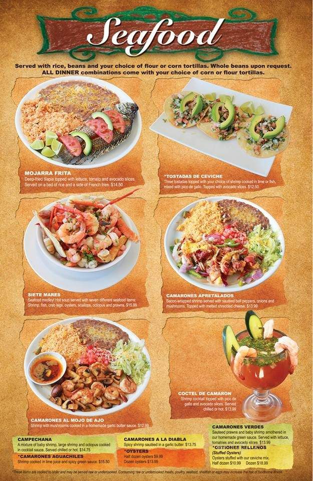 Pueblo Magico - Grand Junction, CO menu_pic