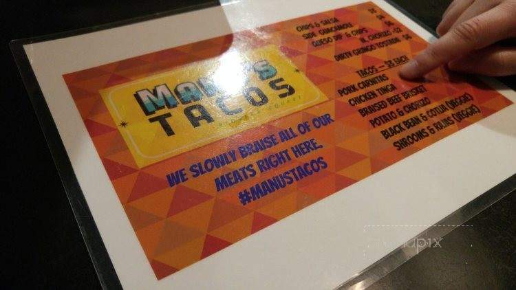 Manu's Tacos - Seattle, WA menu_pic