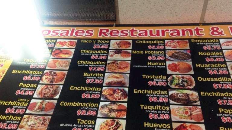 Rosales Mexican Food & Bakery - La Puente, CA menu_pic
