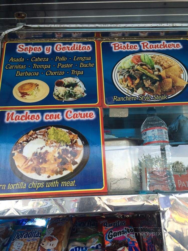 Armando's Hot Food - Los Angeles, CA menu_pic