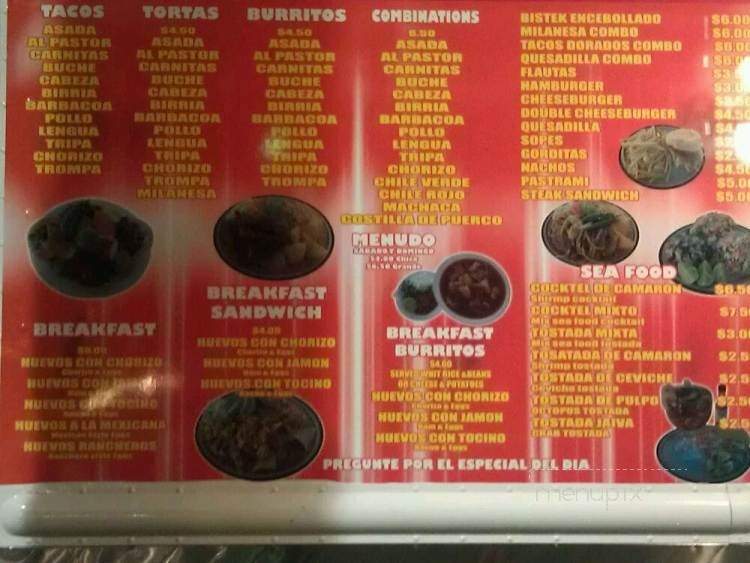 Armando's Hot Food - Los Angeles, CA menu_pic