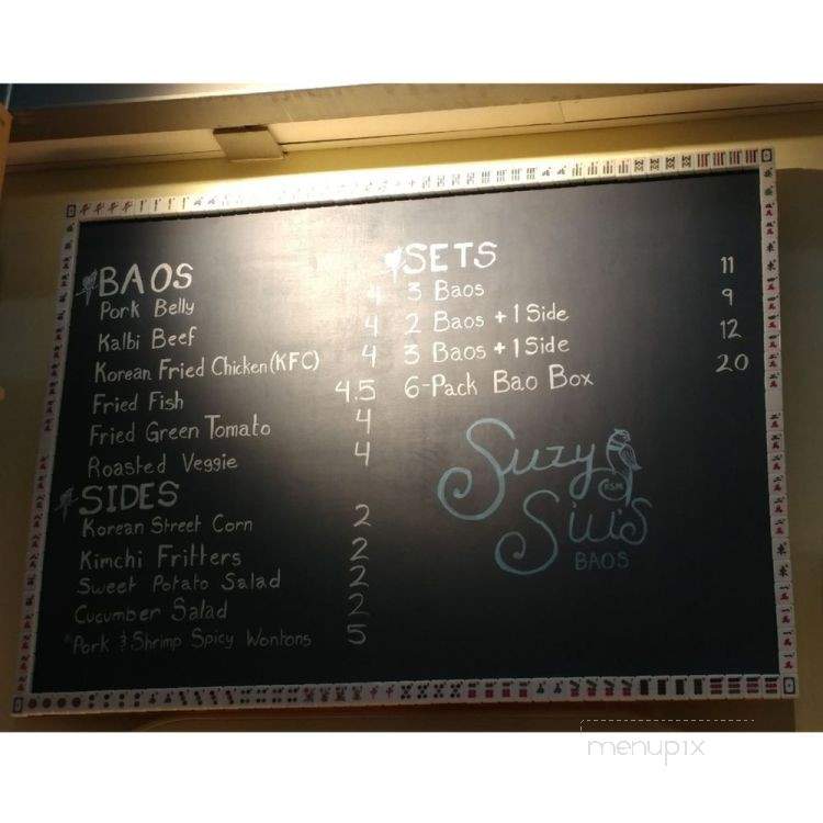 Suzy Siu's Baos - Atlanta, GA menu_pic