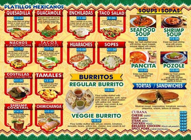 El Guacamole Authentic - Point Pleasant, NJ menu_pic