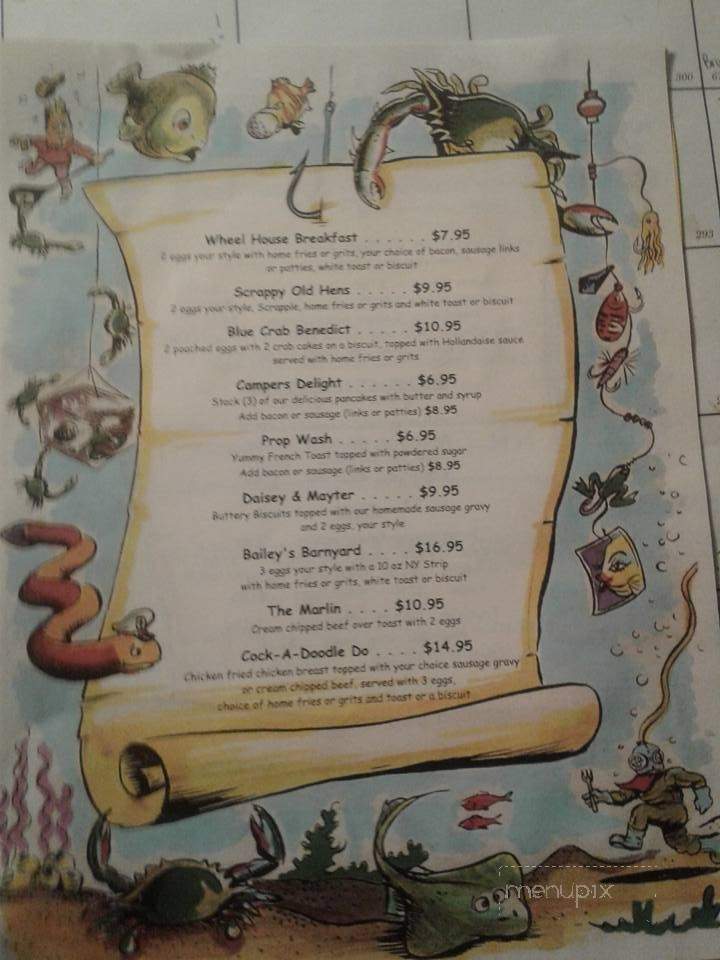 Tim's at Coles Point - Coles Point, VA menu_pic