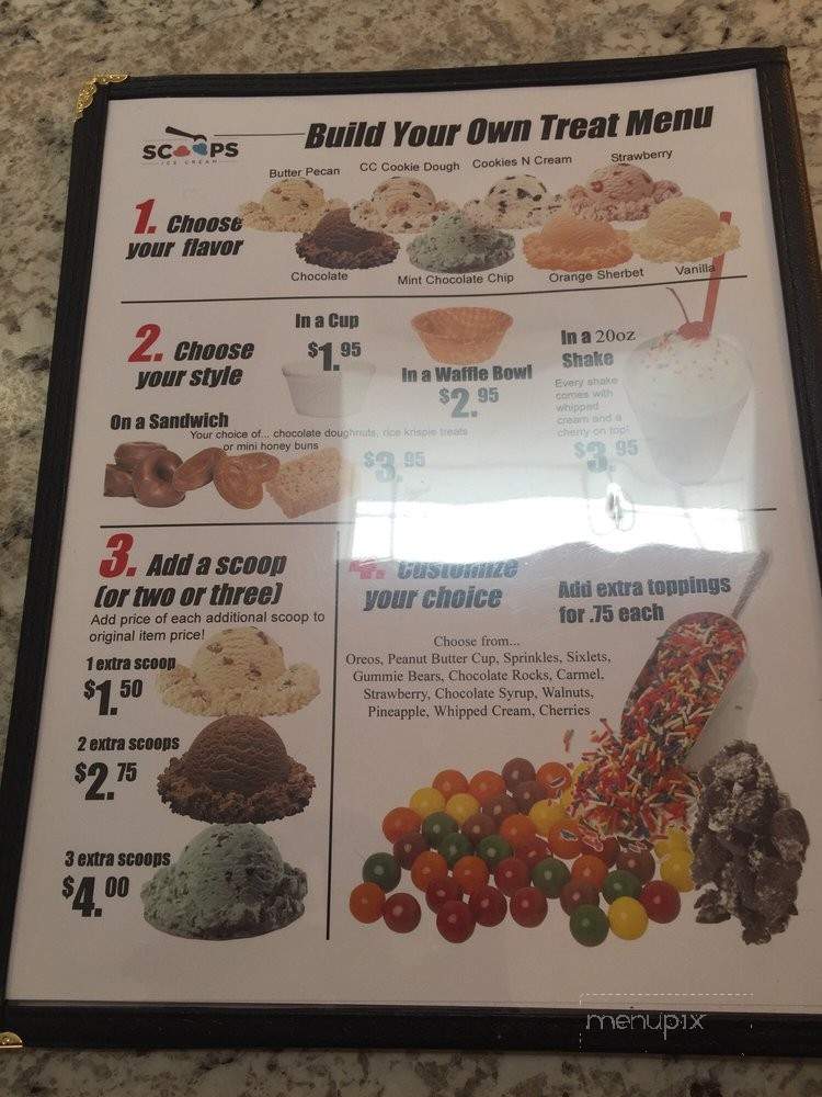 Boppers Malt Shop - Hopewell, VA menu_pic