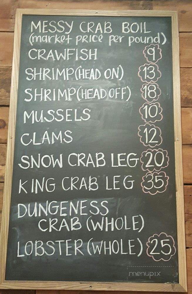 Messy Crab - Oak Park, IL menu_pic