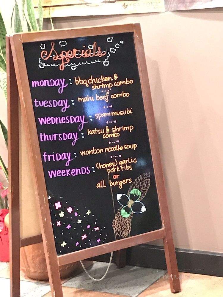 TK Cafe - Monrovia, CA menu_pic
