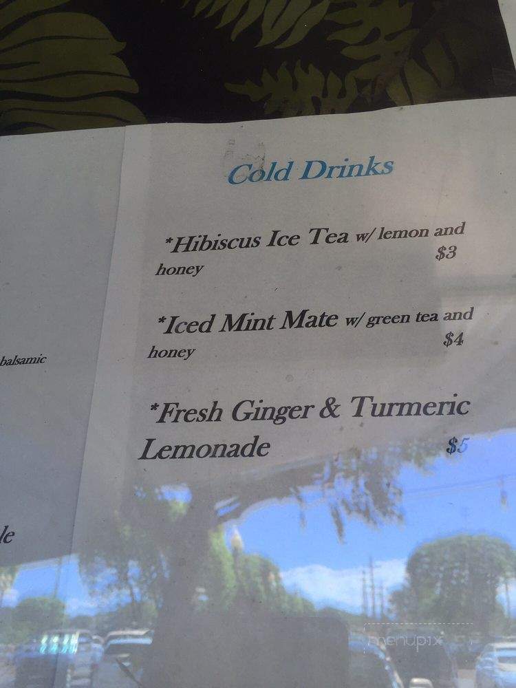 Bailey's Cafe - Haiku-Pauwela, HI menu_pic