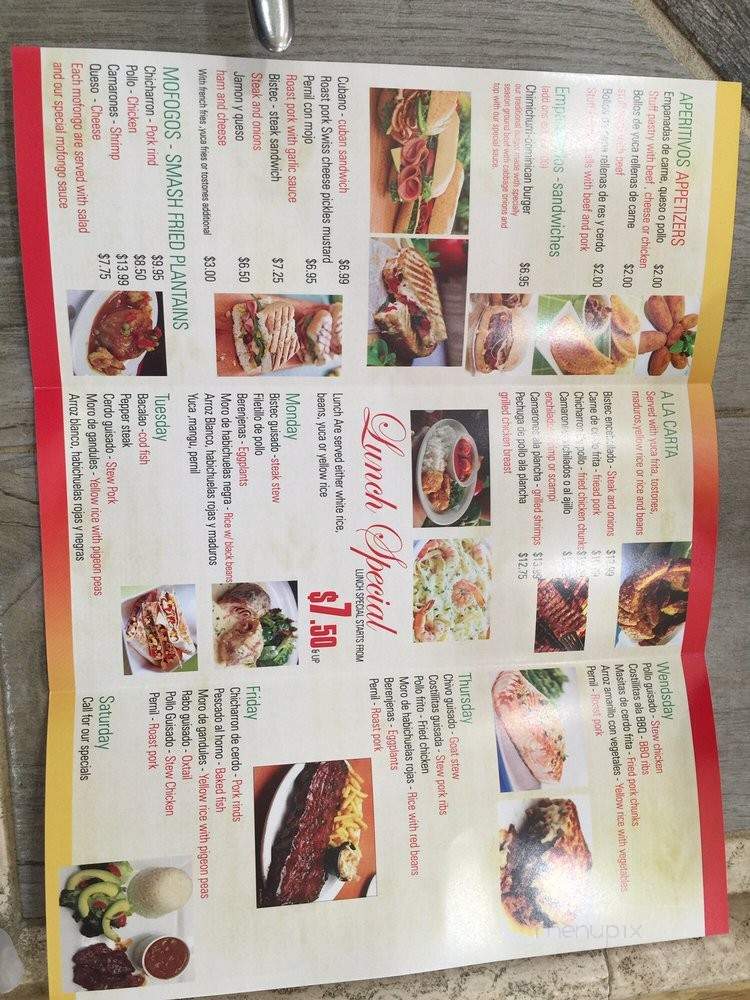 Mi Sueno Cafe - Saddle Brook, NJ menu_pic