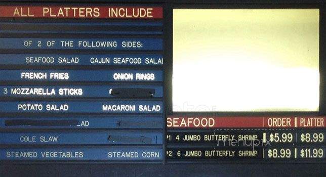 The Crab Shack 2 - Philadelphia, PA menu_pic