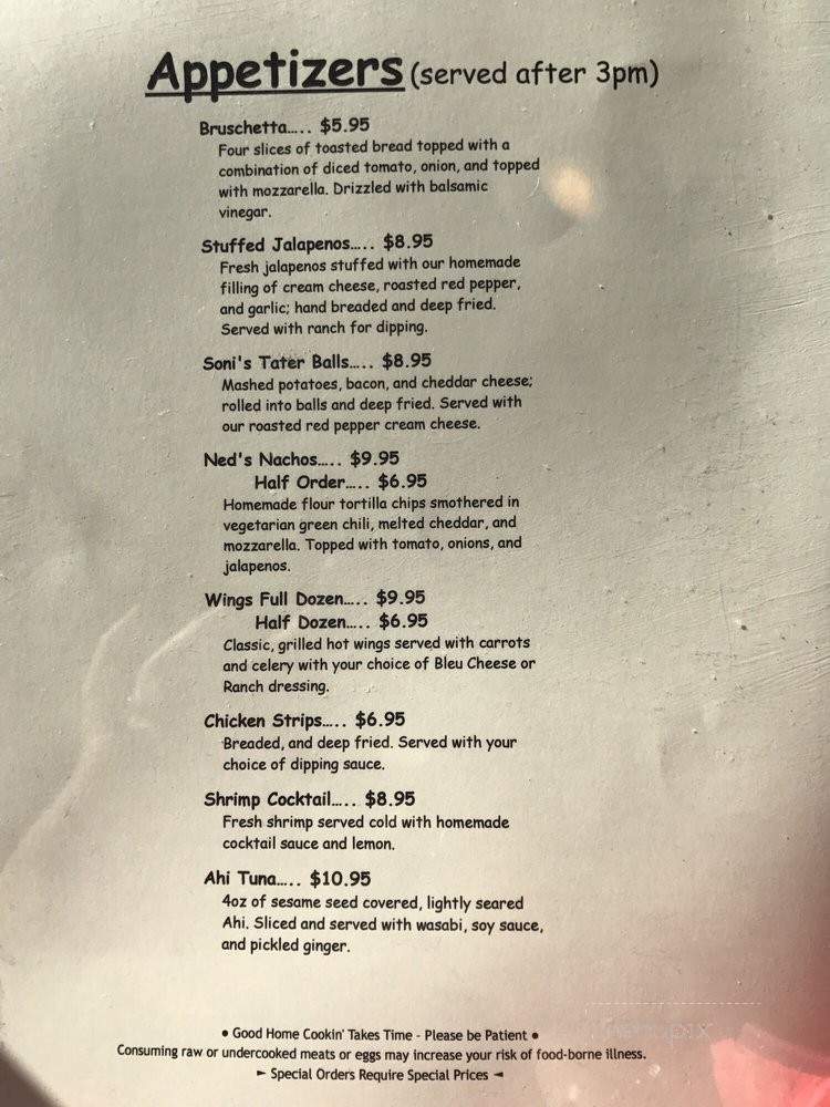 Ned's - Nederland, CO menu_pic