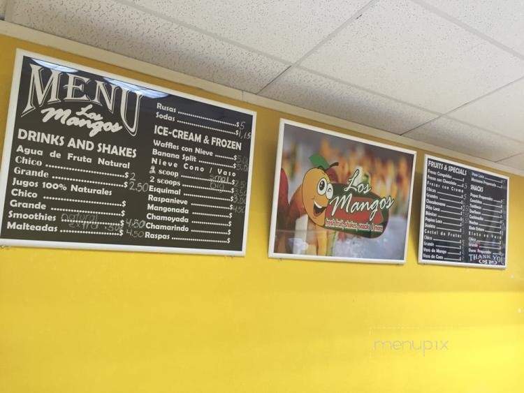 Los Mangos - Little Elm, TX menu_pic