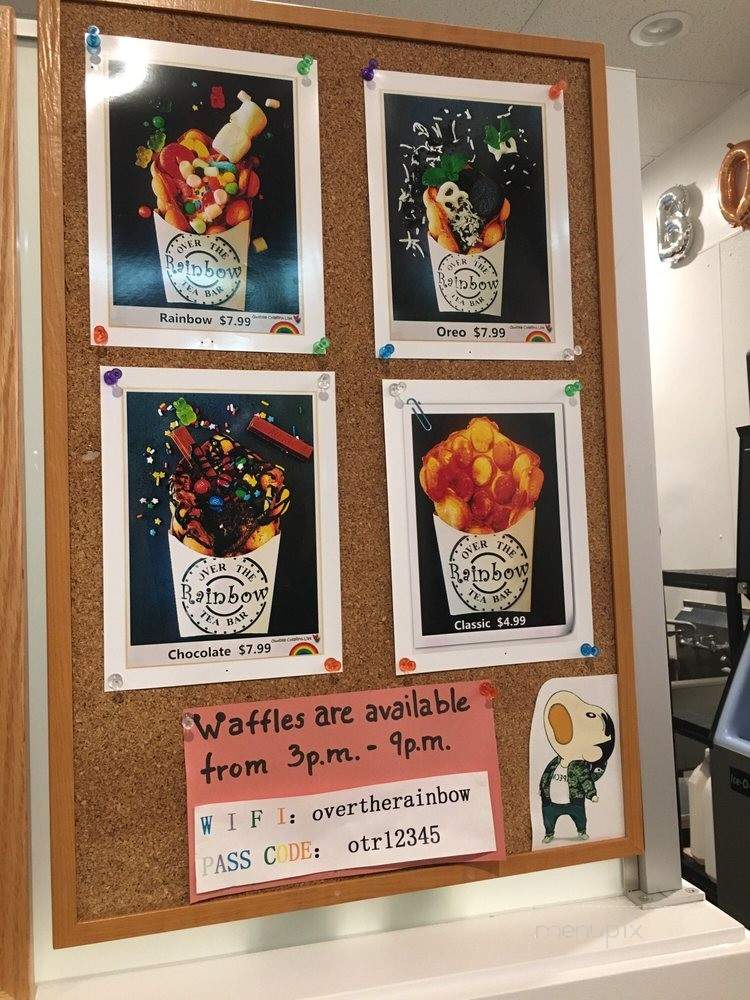 Over The Rainbow Tea Bar - Renton, WA menu_pic