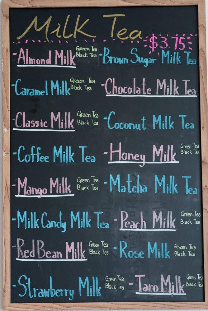 Over The Rainbow Tea Bar - Renton, WA menu_pic