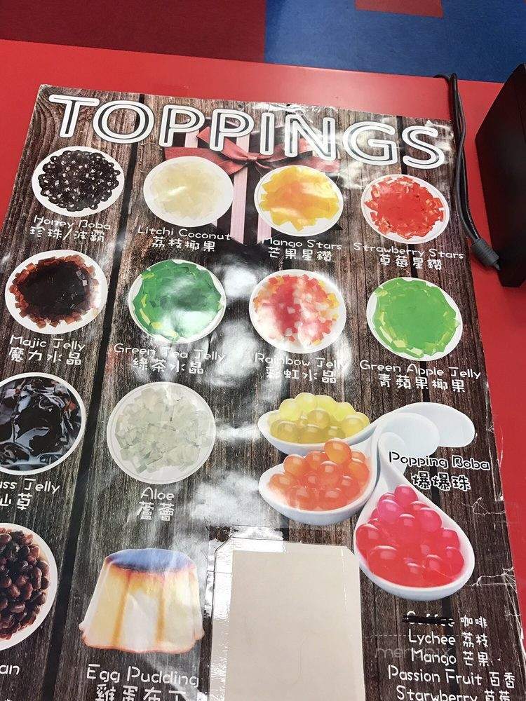Quickly Bubble Tea - Charlotte, NC menu_pic