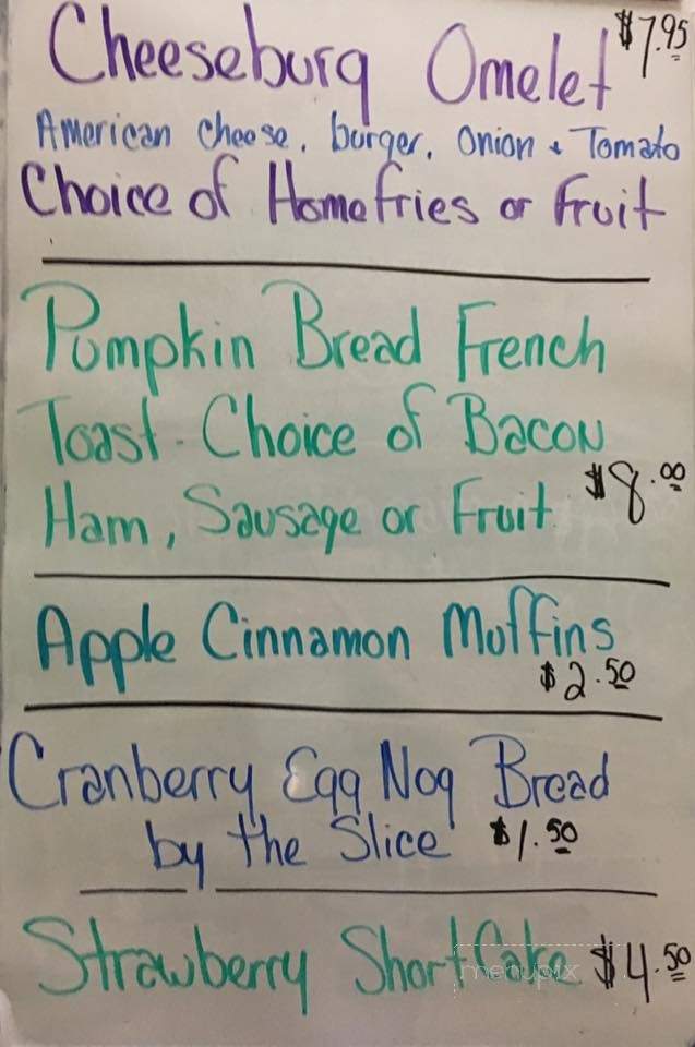 Mezzies Variety & Luncheonnette - Pittsfield, MA menu_pic
