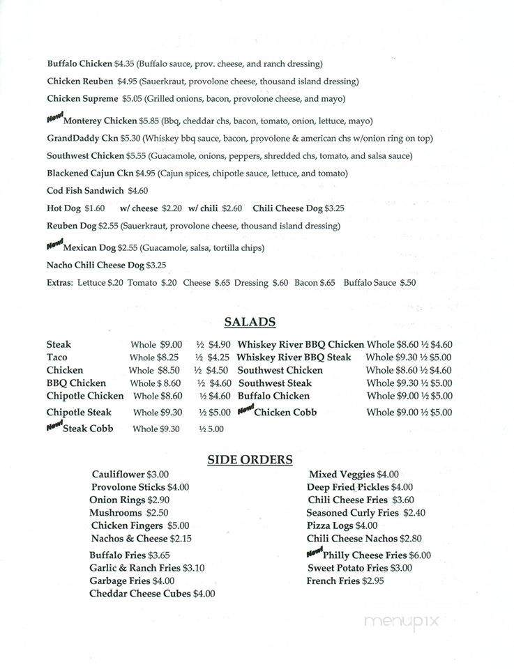 Sweet Delights - New Bethlehem, PA menu_pic