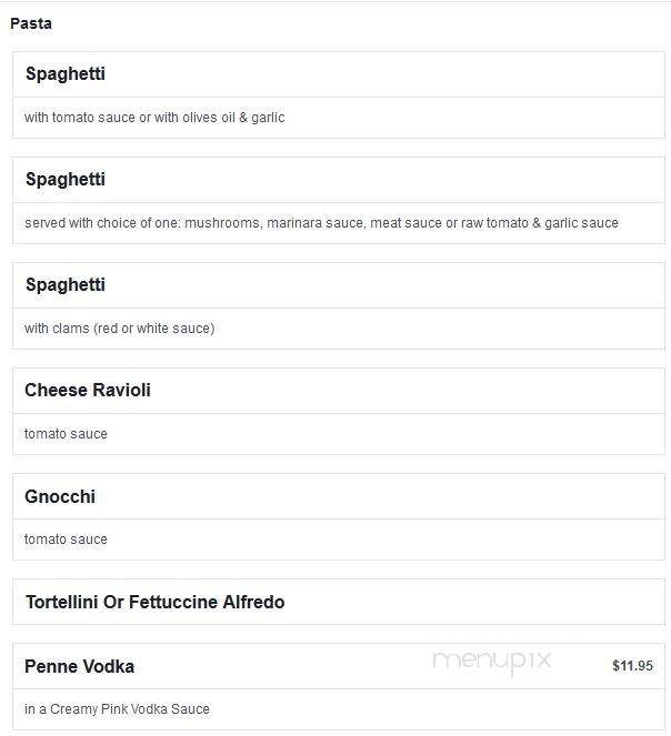 Pizza Bella - Doylestown, PA menu_pic