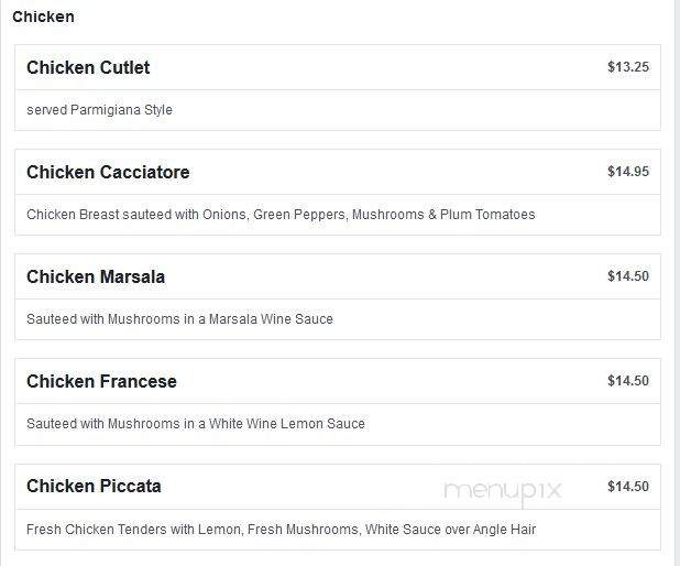 Pizza Bella - Doylestown, PA menu_pic