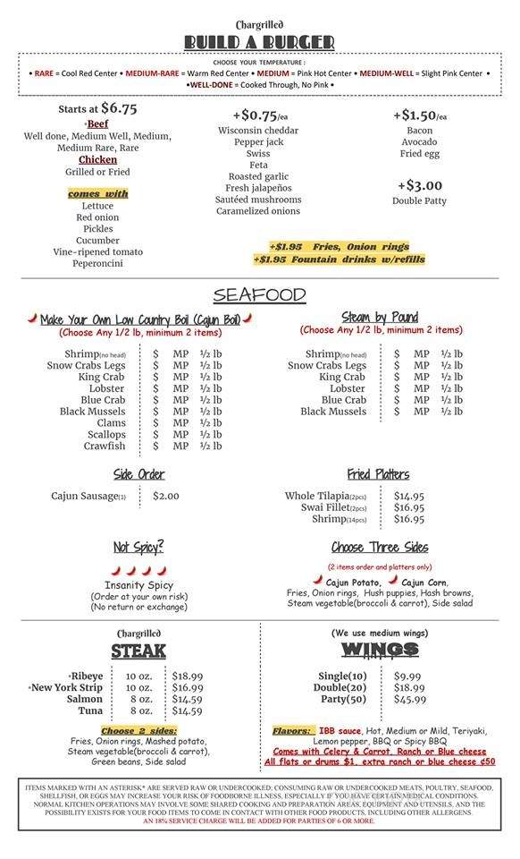 Ice Burger Bar - Loganville, GA menu_pic