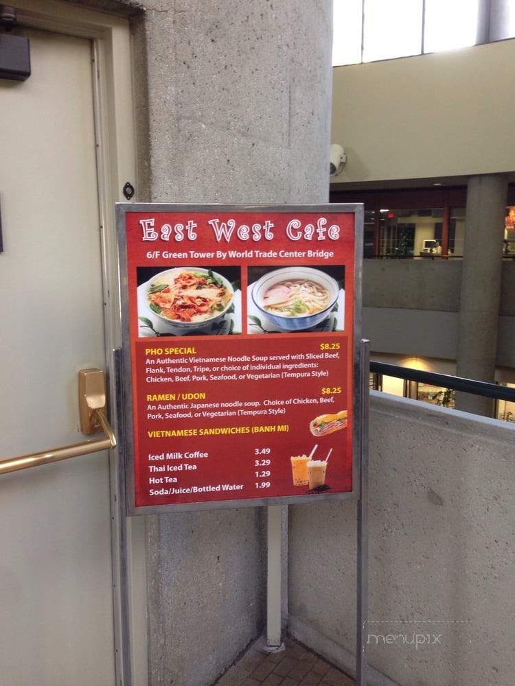 East West Cafe - Los Angeles, CA menu_pic