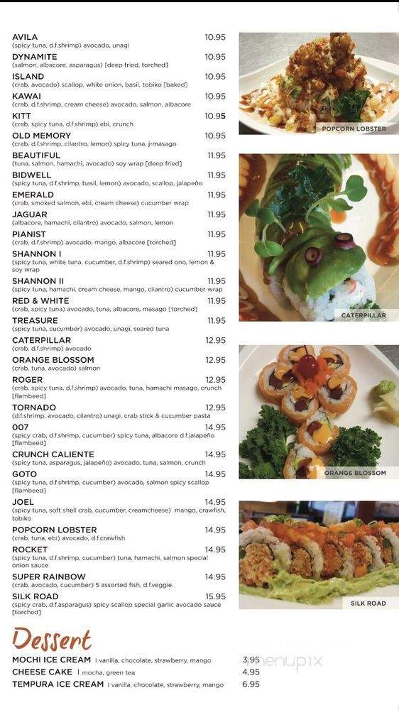 Naruto Show me the Sushi - Roseville, CA menu_pic