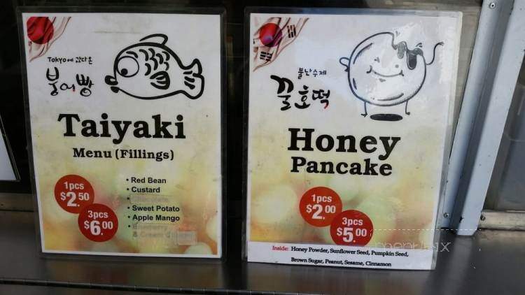 Deli Taiyaki - Los Angeles, CA menu_pic