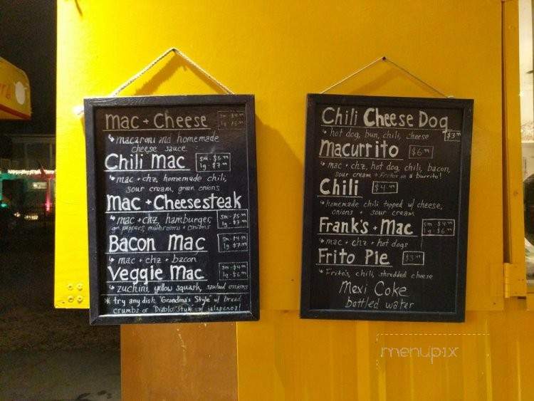 Holy Macaroni - Austin, TX menu_pic