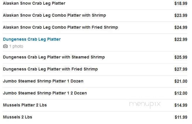 Leila's Land And Sea - East Point, GA menu_pic