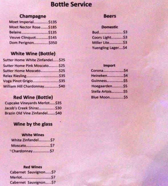 Johnnie Bleu - Philadelphia, PA menu_pic