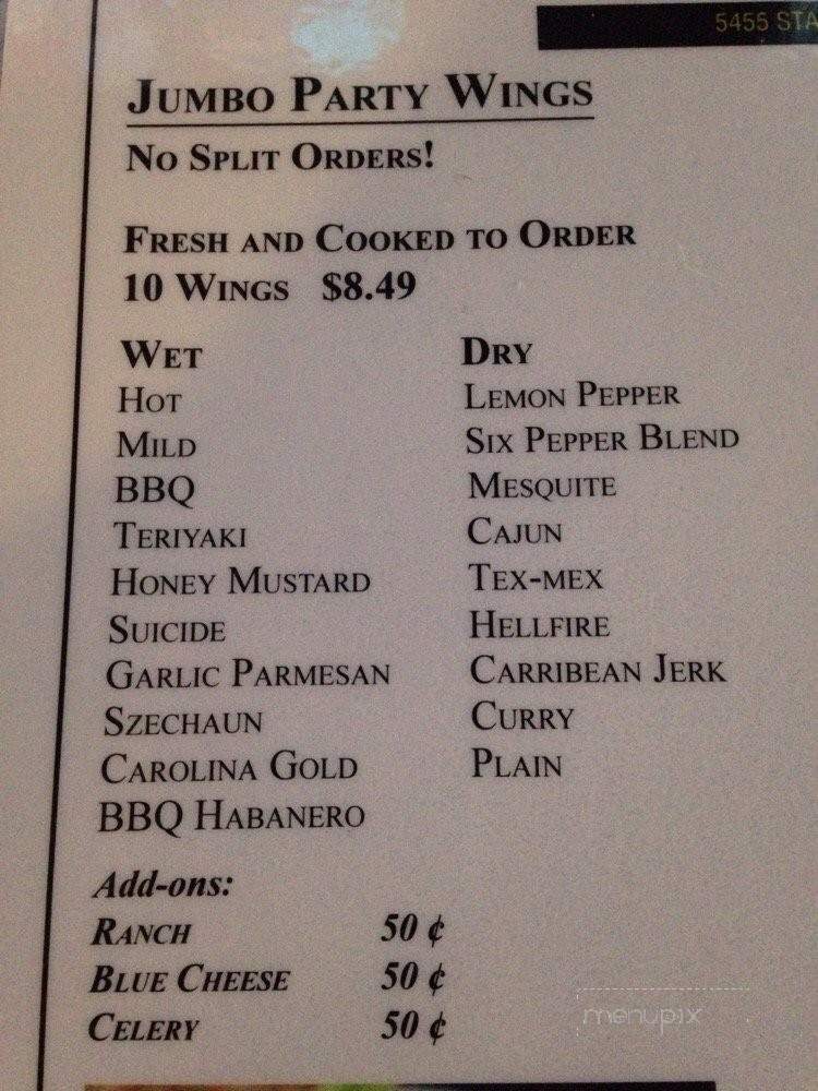 Grovewood Grill - Parma, OH menu_pic