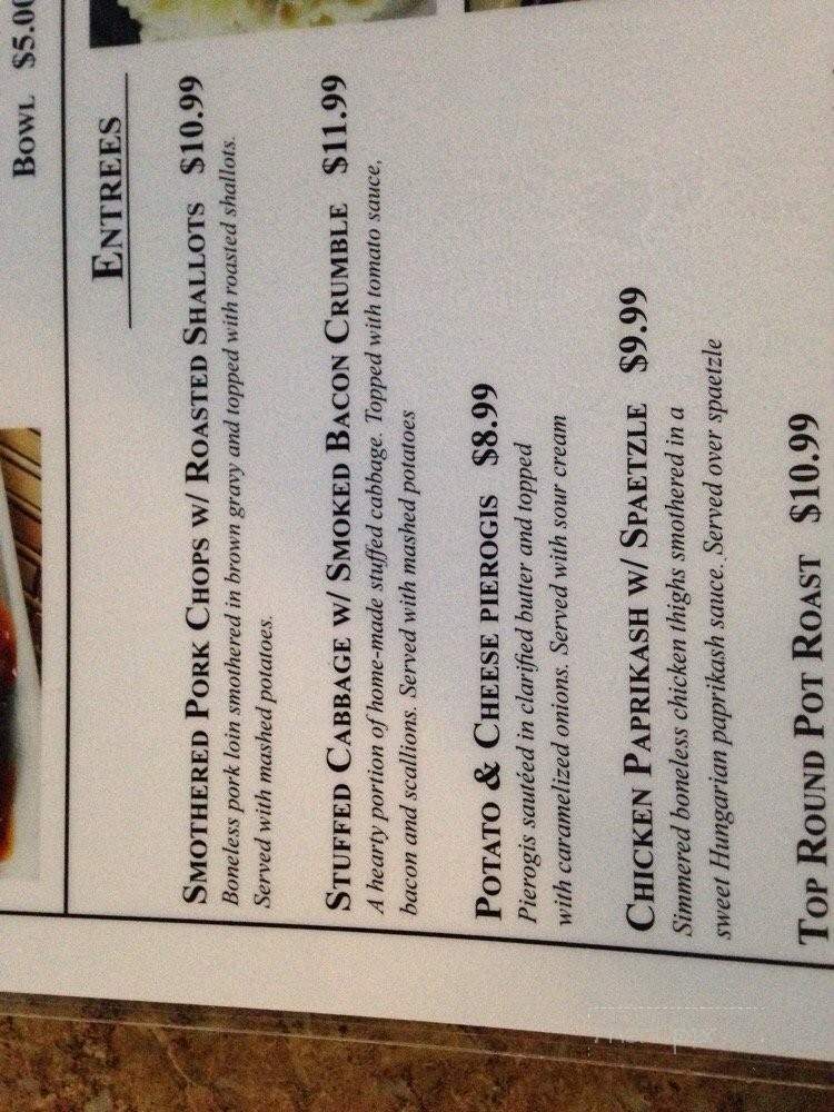 Grovewood Grill - Parma, OH menu_pic