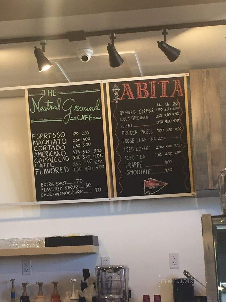 The Neutral Ground Cafe - Davie, FL menu_pic