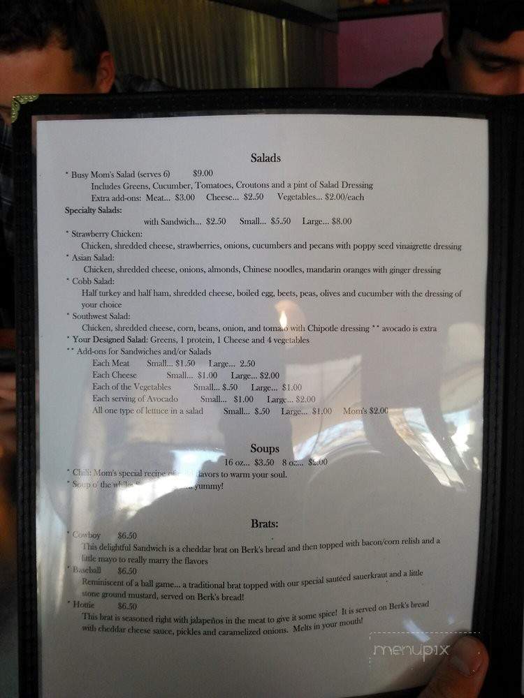 Abundance - Ephraim, UT menu_pic