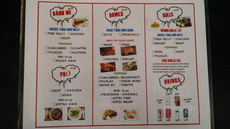 Roll N' Grill - Baltimore, MD menu_pic