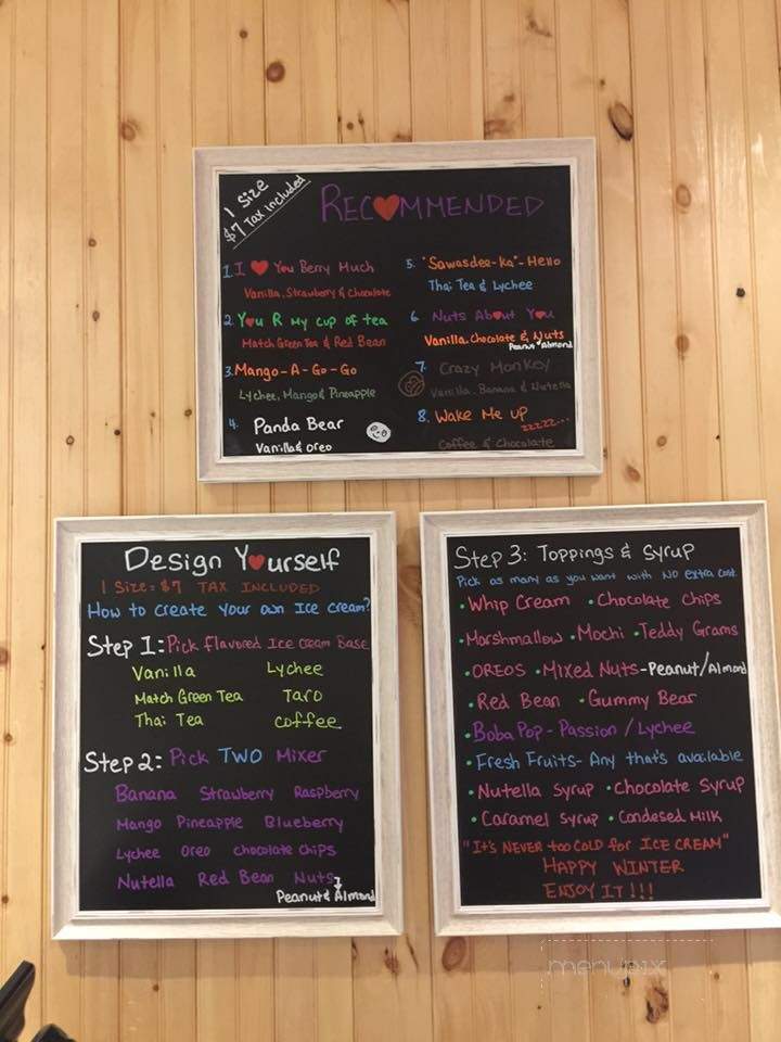 Frozen Sweet - New York, NY menu_pic