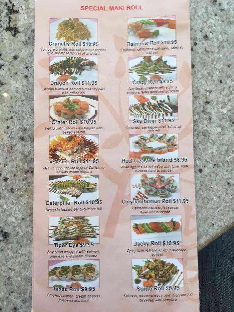 Paradise Cafe - Mont Belvieu, TX menu_pic
