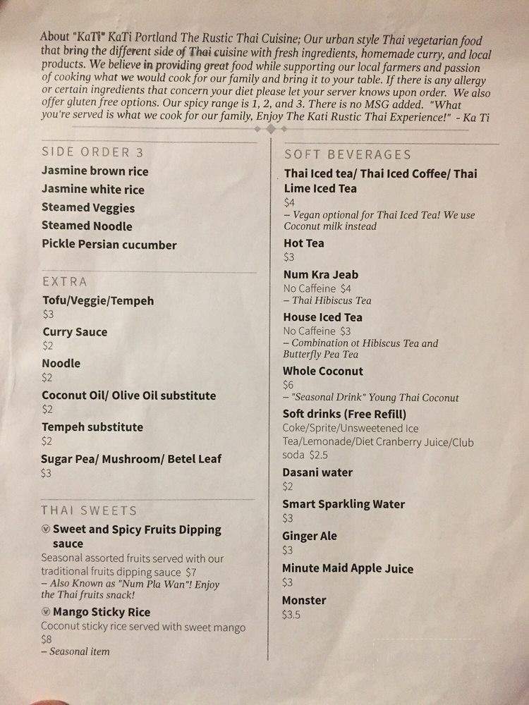 Kati Portland - Portland, OR menu_pic