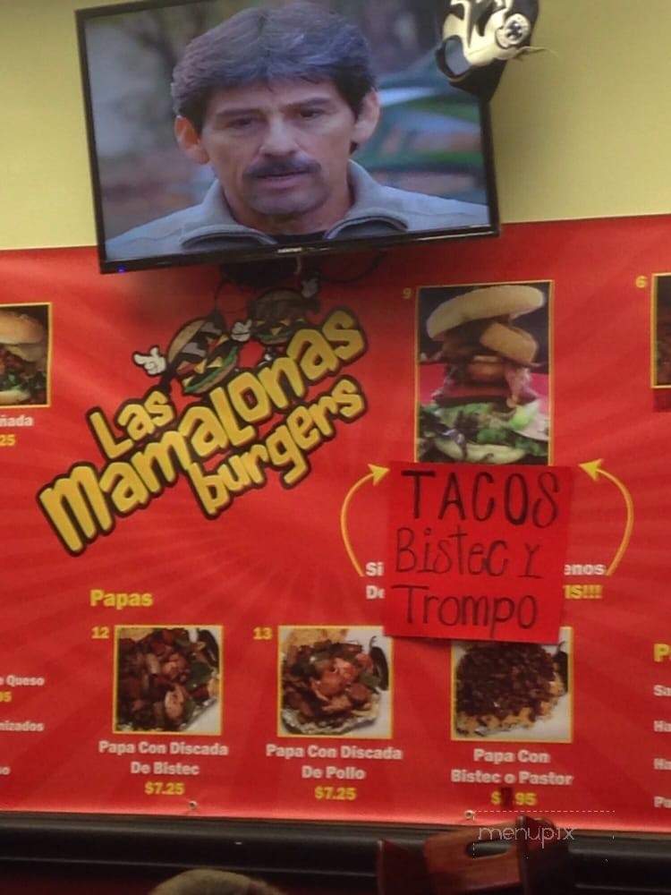 Las Mamalonas Burgers - Houston, TX menu_pic