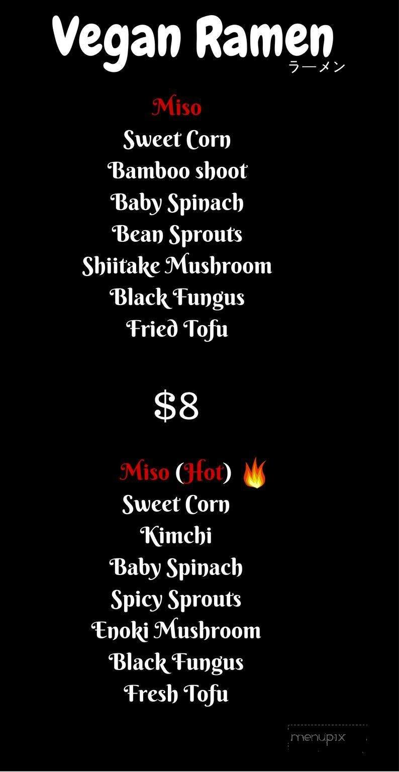 Teppanyaki Hut - Portland, OR menu_pic